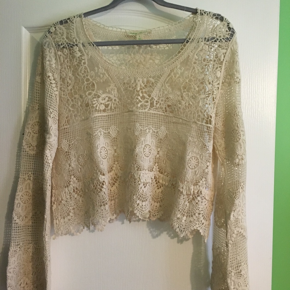 Staring at Stars crocheted blouse